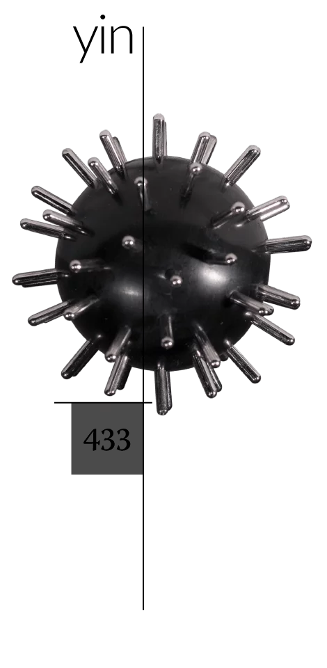 accessoire acupression du visage - Boule de santé yin
