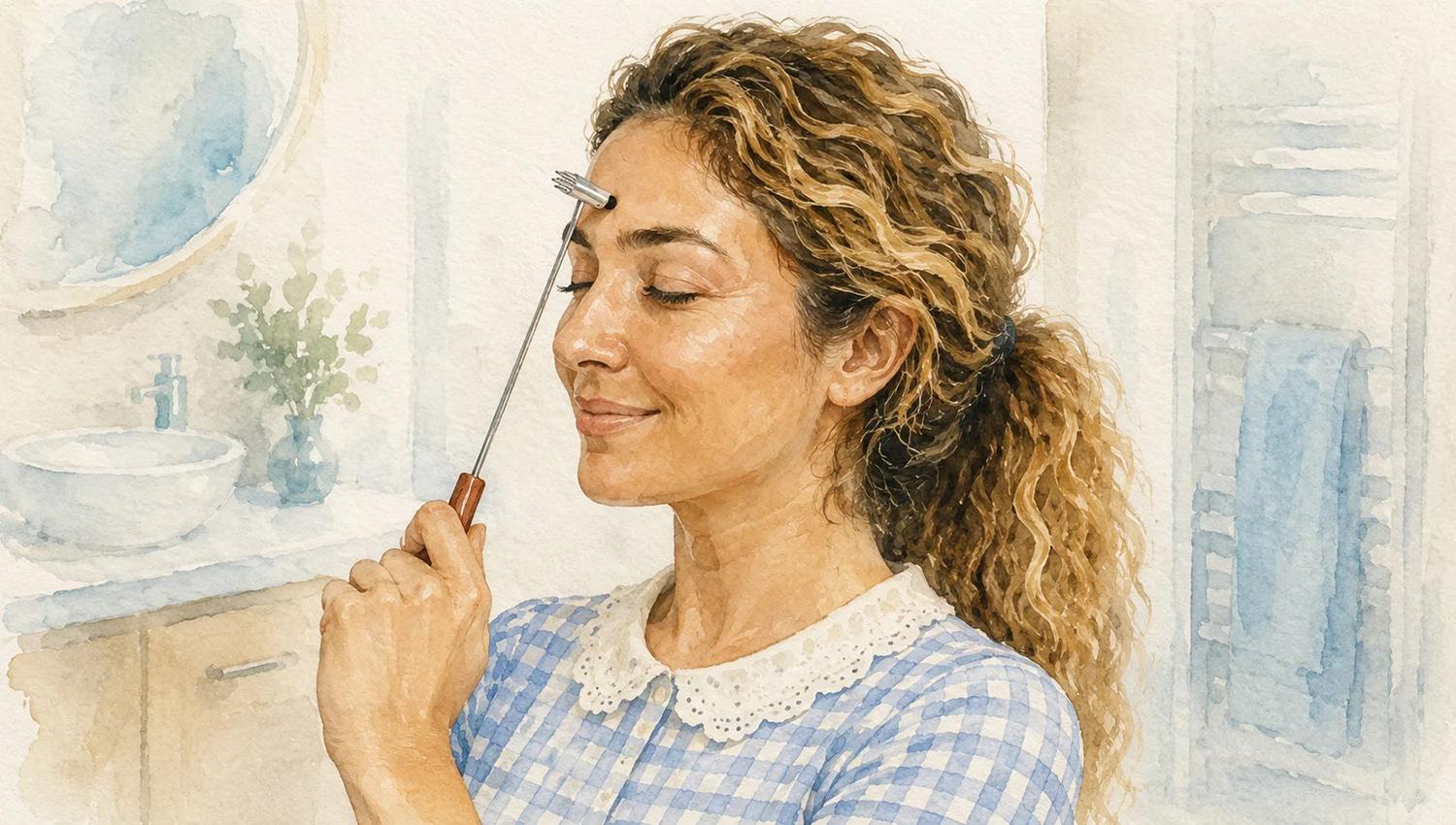 Gesichtsmassagegerät - Yin-Yang-Hammer