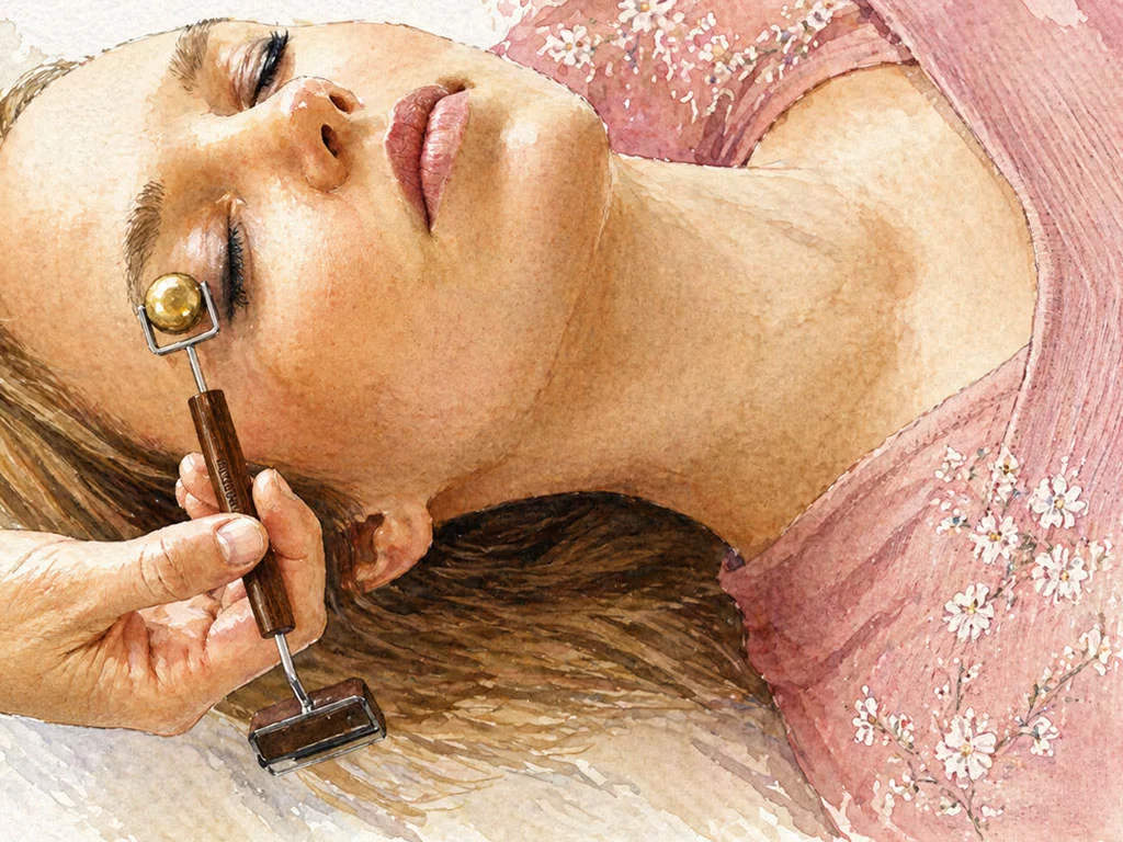 acupression visage - Concave yang - Sphère yin