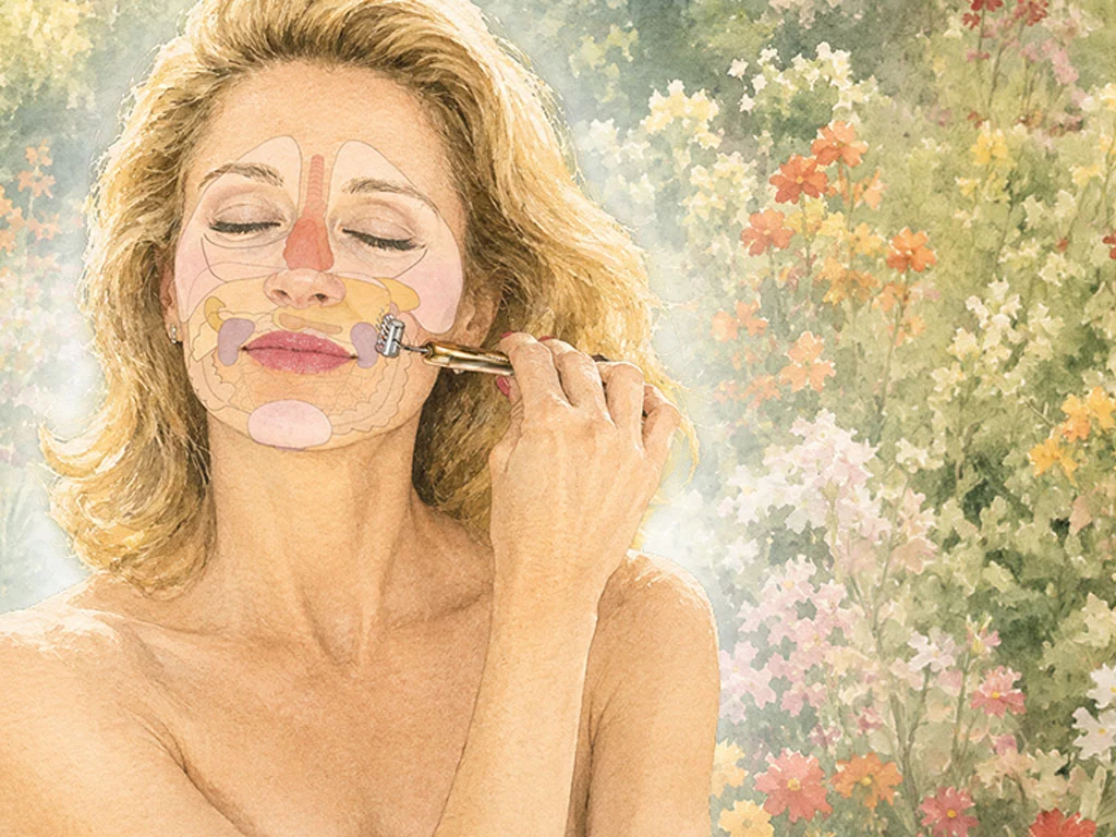 soin naturel du visage - Minirâteau - Cylindre yin